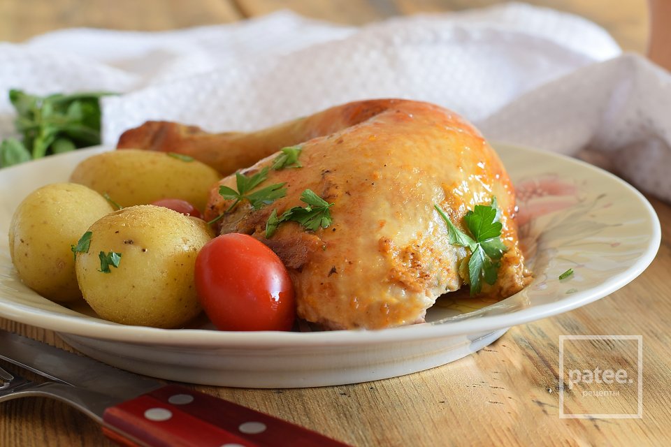 Курица в пикантном маринаде с хреном - Шаг 14