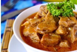 Венгерский гуляш из свинины