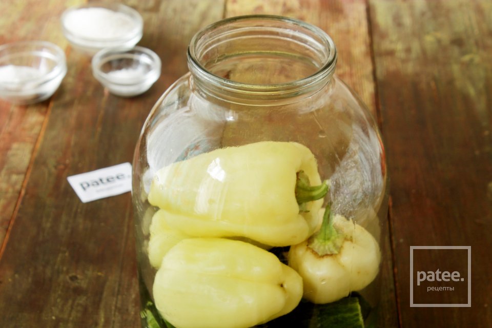 Овощи с лимонной кислотой на зиму - Шаг 9