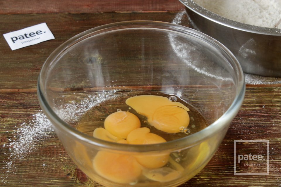 Пирог на горячем молоке - Шаг 5