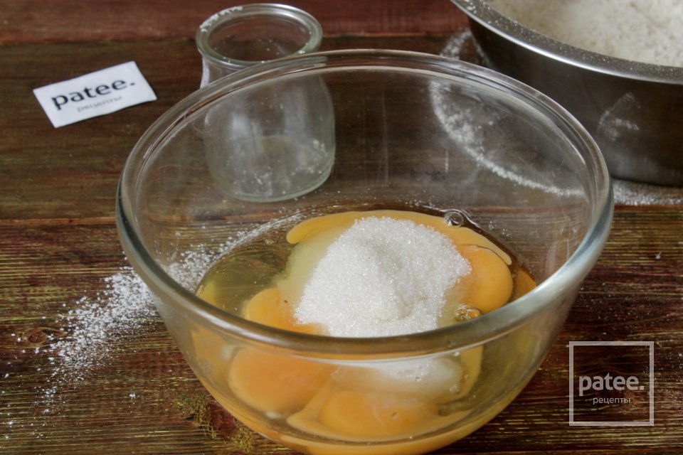 Пирог на горячем молоке - Шаг 6