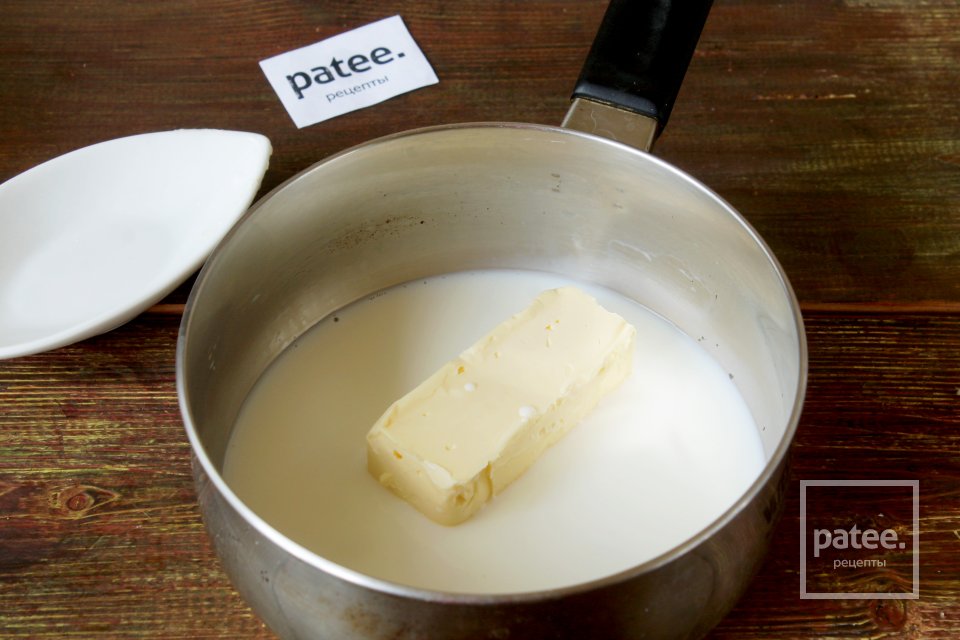 Пирог на горячем молоке - Шаг 8