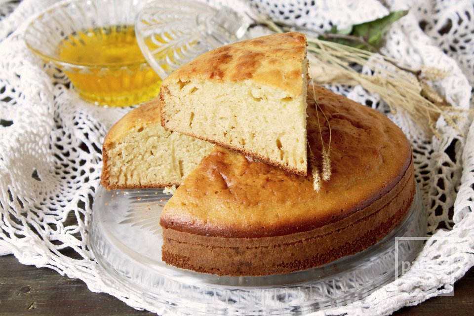 Пирог на горячем молоке - Шаг 13