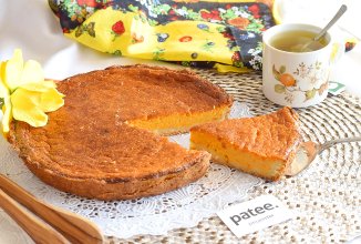 Тарт с бататом