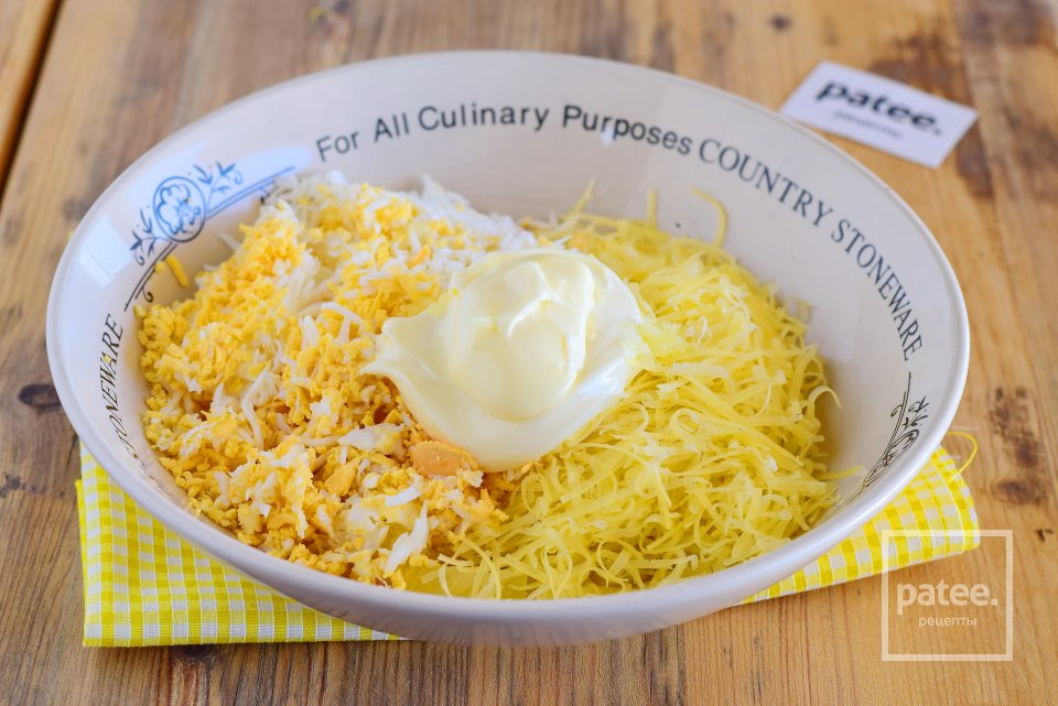 Салат с креветками и ананасом - Шаг 8