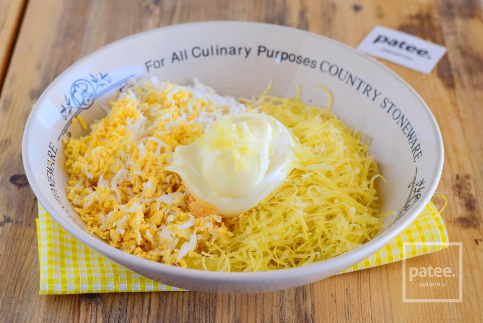 Салат с креветками и ананасом - Шаг 9