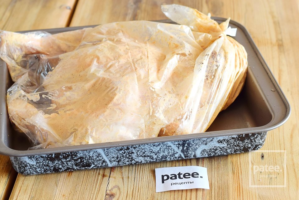 Курица в пикантном маринаде с хреном - Шаг 13