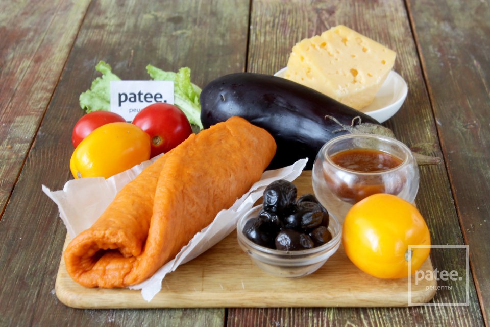 Овощная пицца - Шаг 1