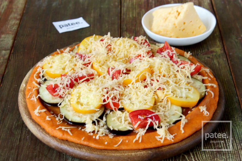 Овощная пицца - Шаг 7