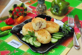 Картофельные зразы с рыбой