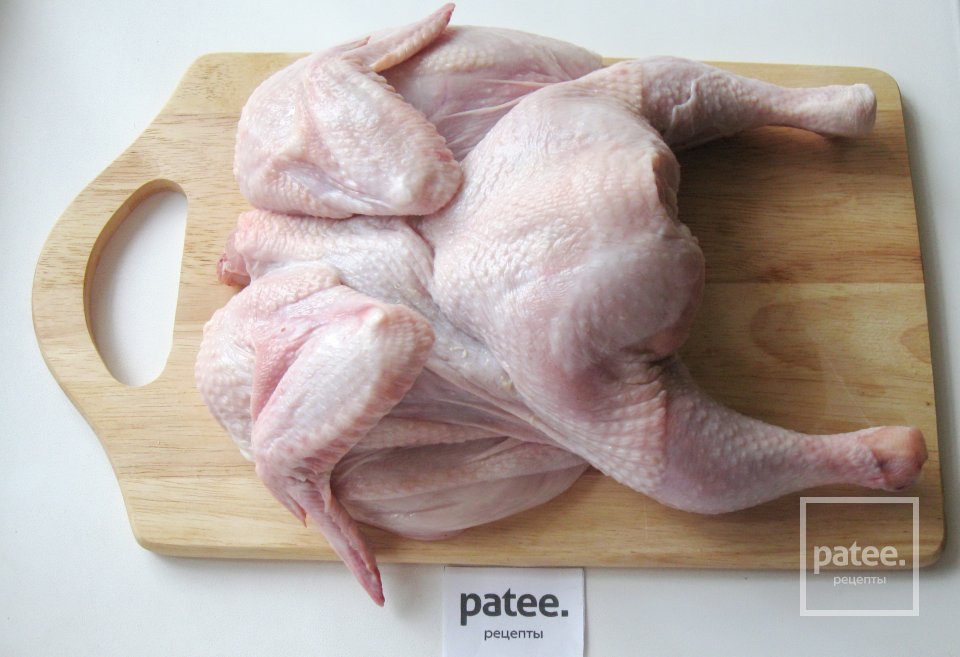 Цыпленок в духовке "А-ля табака" - Шаг 2