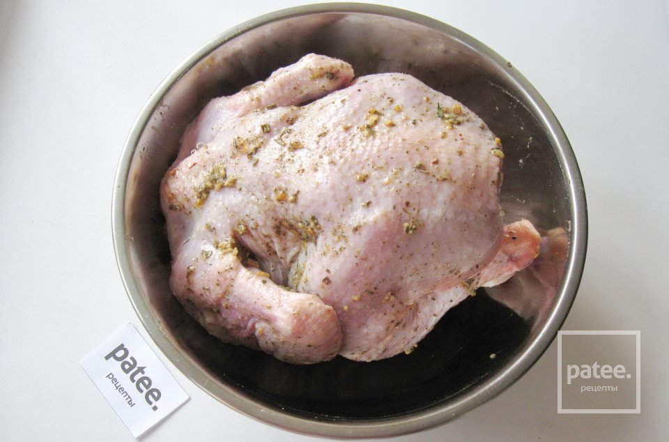 Цыпленок в духовке "А-ля табака" - Шаг 10