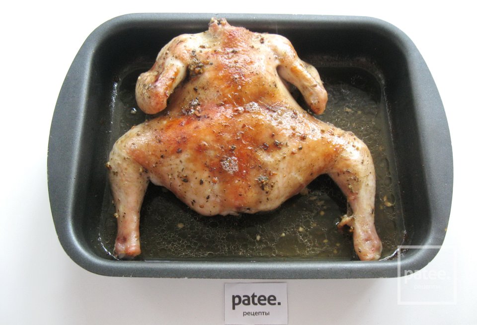 Цыпленок в духовке "А-ля табака" - Шаг 13