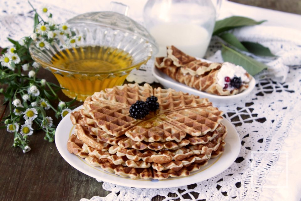 Медовые вафли - Шаг 10