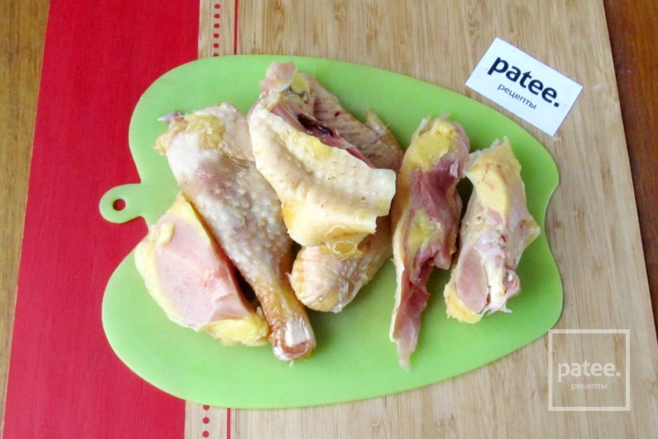 Куриный суп с красным рисом - Шаг 2