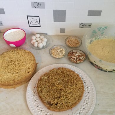 Торт "Рафаэлло" - Шаг 11