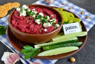 Свекольный хумус