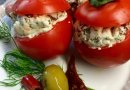 "Синьор-помидор" с козьим творогом.