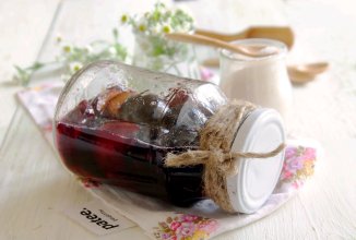 Сливы в собственном соку с сахаром на зиму