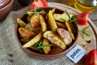 Запеченый картофель с розмарином