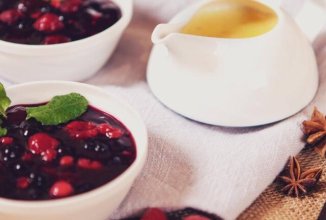 Ягодный десерт по-берлински