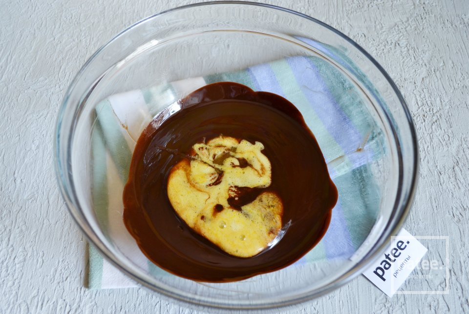 Шоколадный брауни с голубикой - Шаг 8