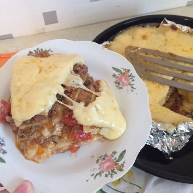 Лазанья Болоньезе