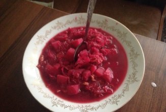 Настоящий украинский борщ