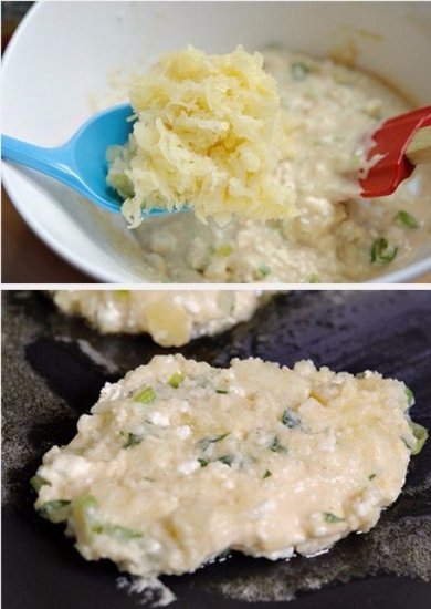 Картофельные оладьи с сыром - Шаг 5