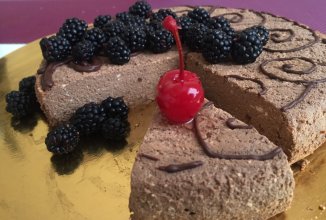 Шоколадный чизкейк с рикотты