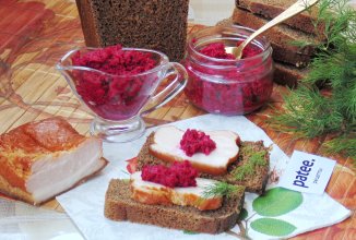 Домашний хрен со свеклой