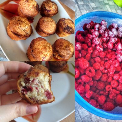 Кексики с малиной - Шаг 3