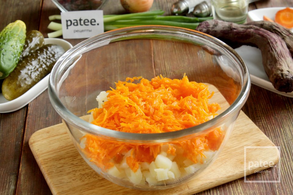 Винегрет с фасолью - Шаг 3