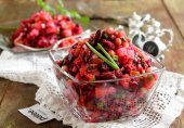 Винегрет с фасолью