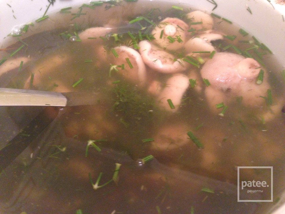 Маринованные с зеленью укропа маслята - Шаг 5