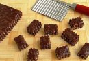 Шоколадно-ореховые тянучки