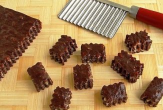 Шоколадно-ореховые тянучки