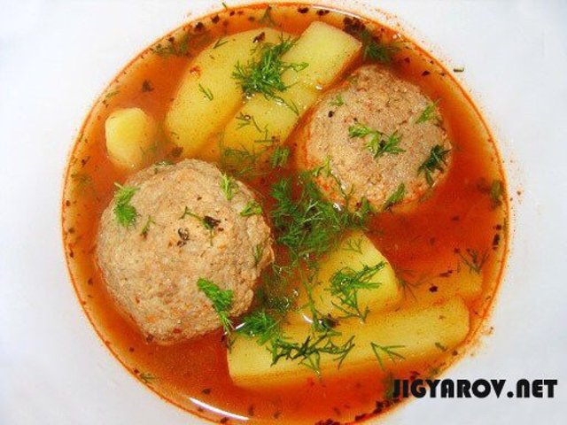 Кололик (кололак) армянский суп