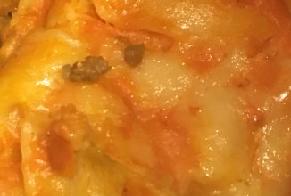 Лазанья с моцареллой