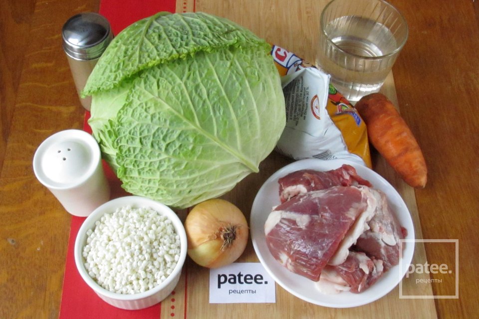 Голубцы с саго - Шаг 1