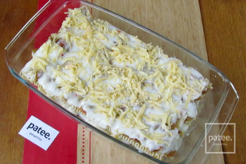 Лазанья с мясом и баклажанами - Шаг 18