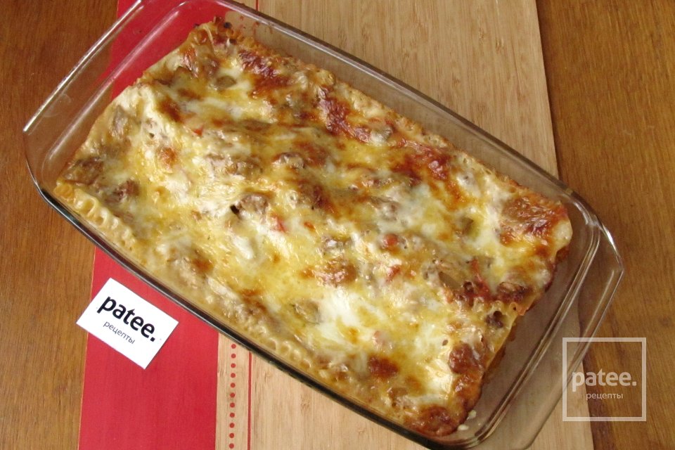 Лазанья с мясом и баклажанами - Шаг 19