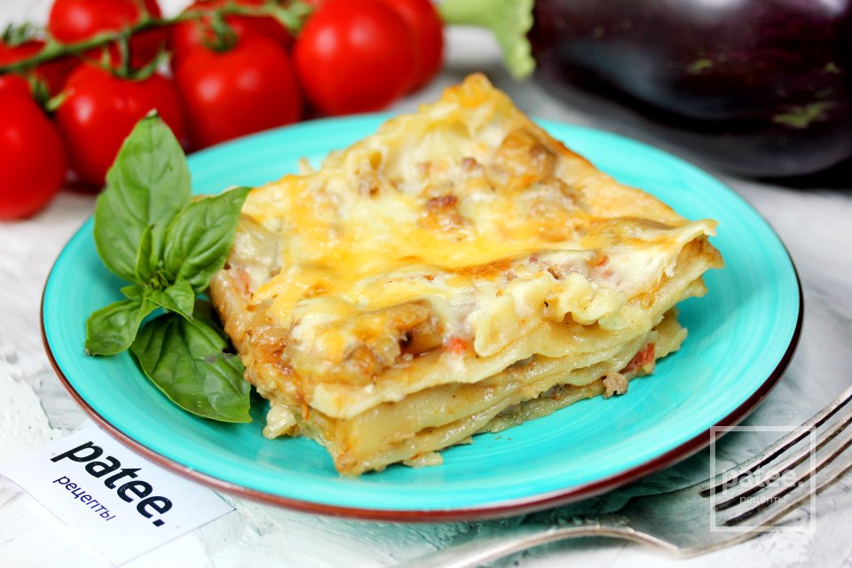 Лазанья с мясом и баклажанами - Шаг 20