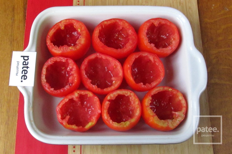 Запечённые помидоры со свининой и орзо - Шаг 12