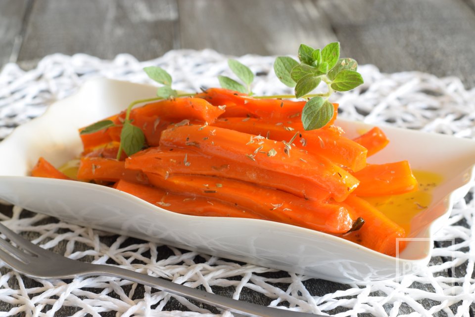 Морковь в апельсиновой глазури с тимьяном - Шаг 13