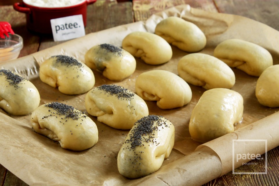 Булочки с маком - Шаг 20