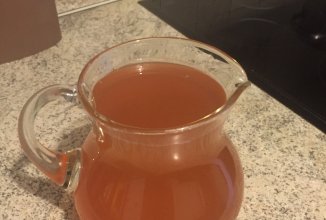 Напиток из яблок и сливы