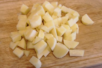 Kervelsoep/ Суп с кервелем - приготовление