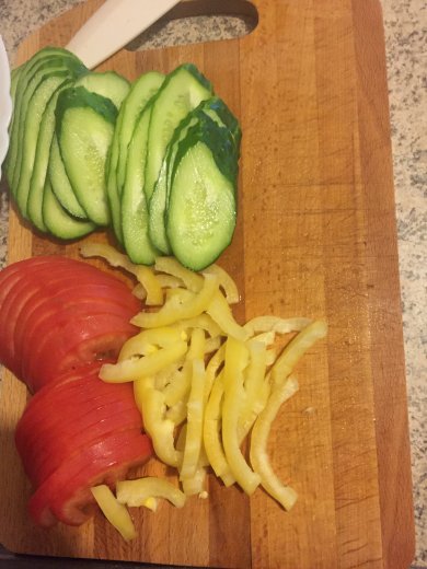 Пита с мясом и овощами - Шаг 1