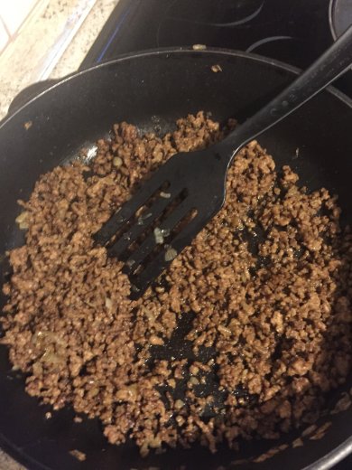 Пита с мясом и овощами - Шаг 2